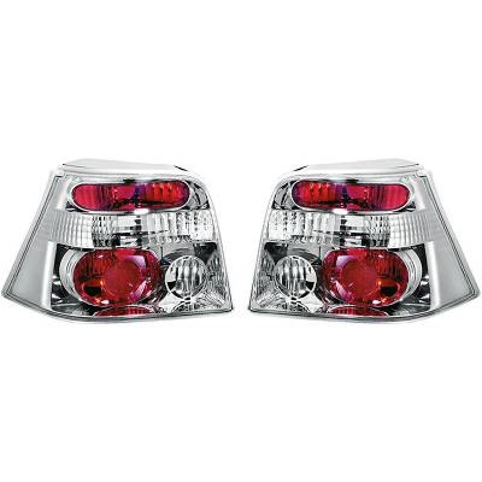 Jogo de farolins traseiros para Volkswagen Golf IV 97-03