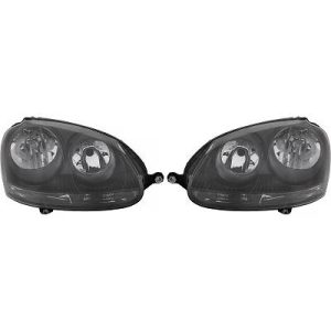 Jogo de faróis principais para Volkswagen Golf V/VI Carrinha 07-09