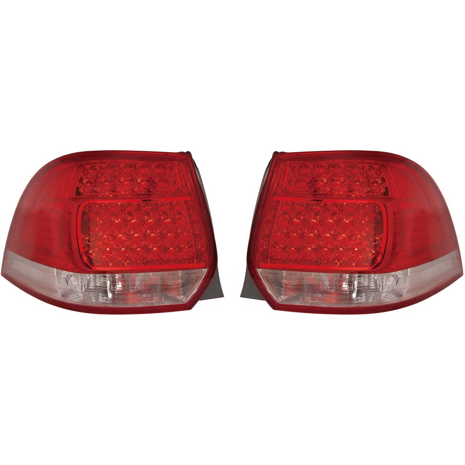 Jogo de farolins traseiros para Volkswagen Golf V/VI Carrinha 07-09