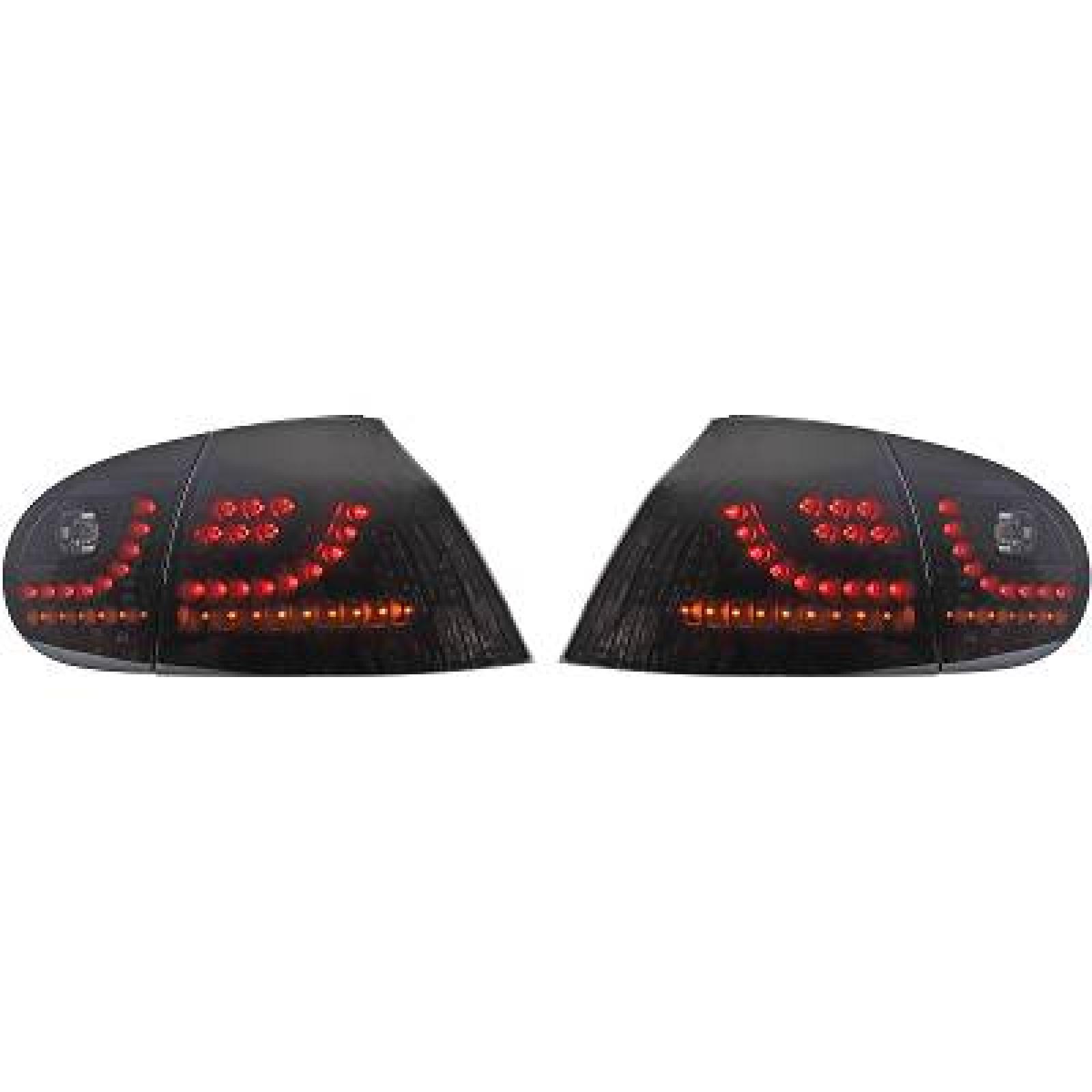 Jogo de farolins traseiros para Volkswagen Golf V 03-08