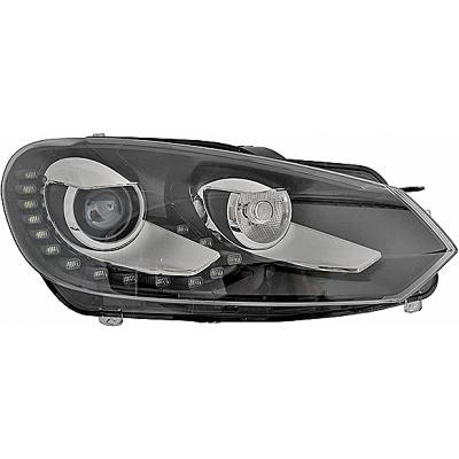 Farol principal Direito para Volkswagen Golf VI GTI/GTD 08-12