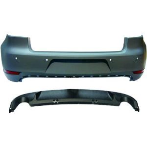 Pára-choques Traseiro para Volkswagen Golf VI Berlina 08-12