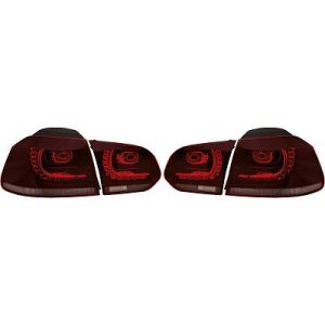 Jogo de farolins traseiros para Volkswagen Golf VI Berlina 08-12