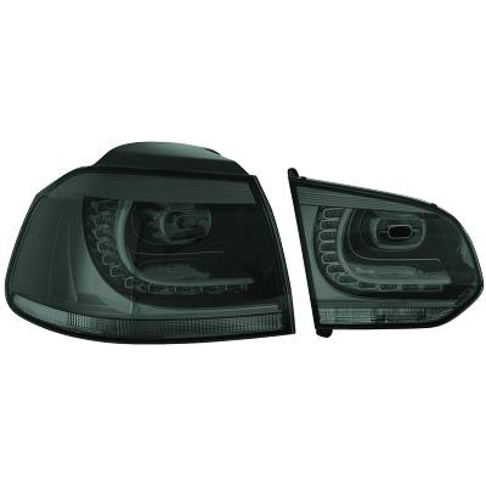 Jogo de farolins traseiros para Volkswagen Golf VI Berlina 08-12