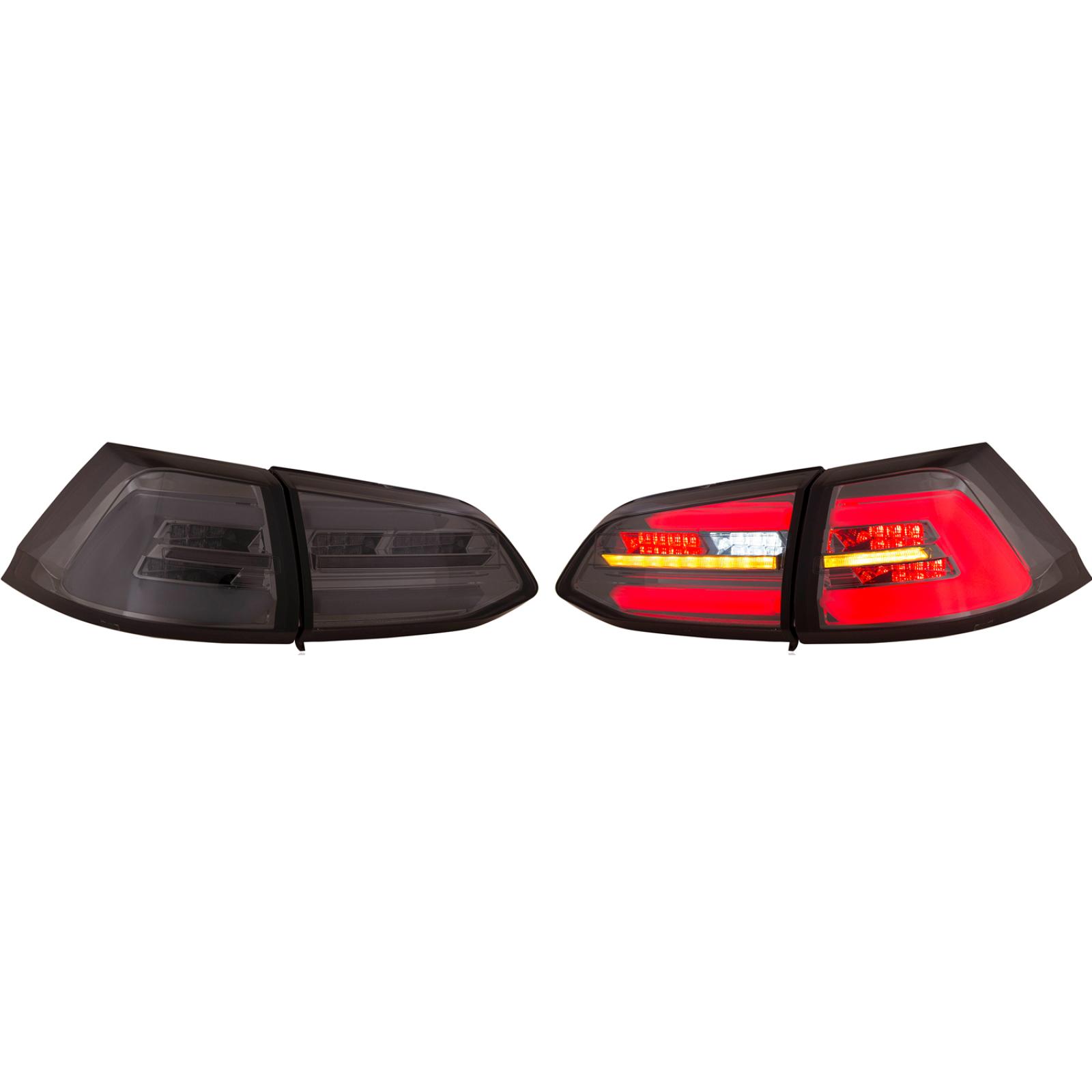 Jogo de farolins traseiros Traseiro para Volkswagen Golf VII Carrinha 12-17