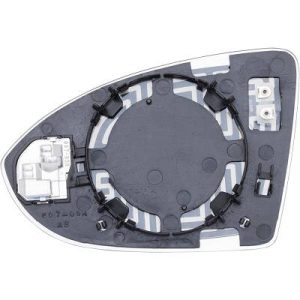 Vidro de espelho, espelho retrovisor exterior Direito para Volkswagen Golf VII Berlina/Carrinha 12-17