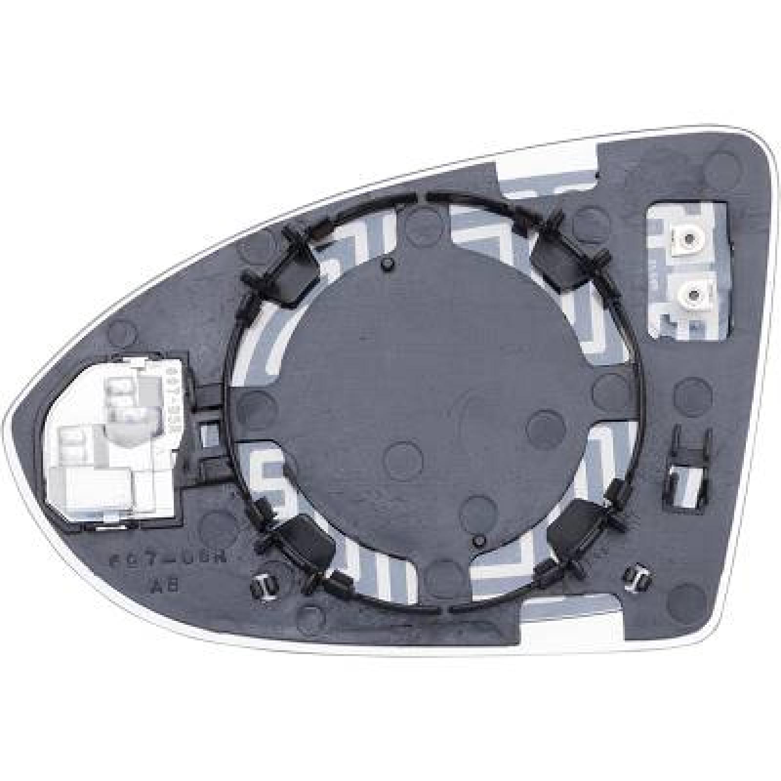 Vidro de espelho, espelho retrovisor exterior Direito para Volkswagen Golf VII Berlina/Carrinha 17-20
