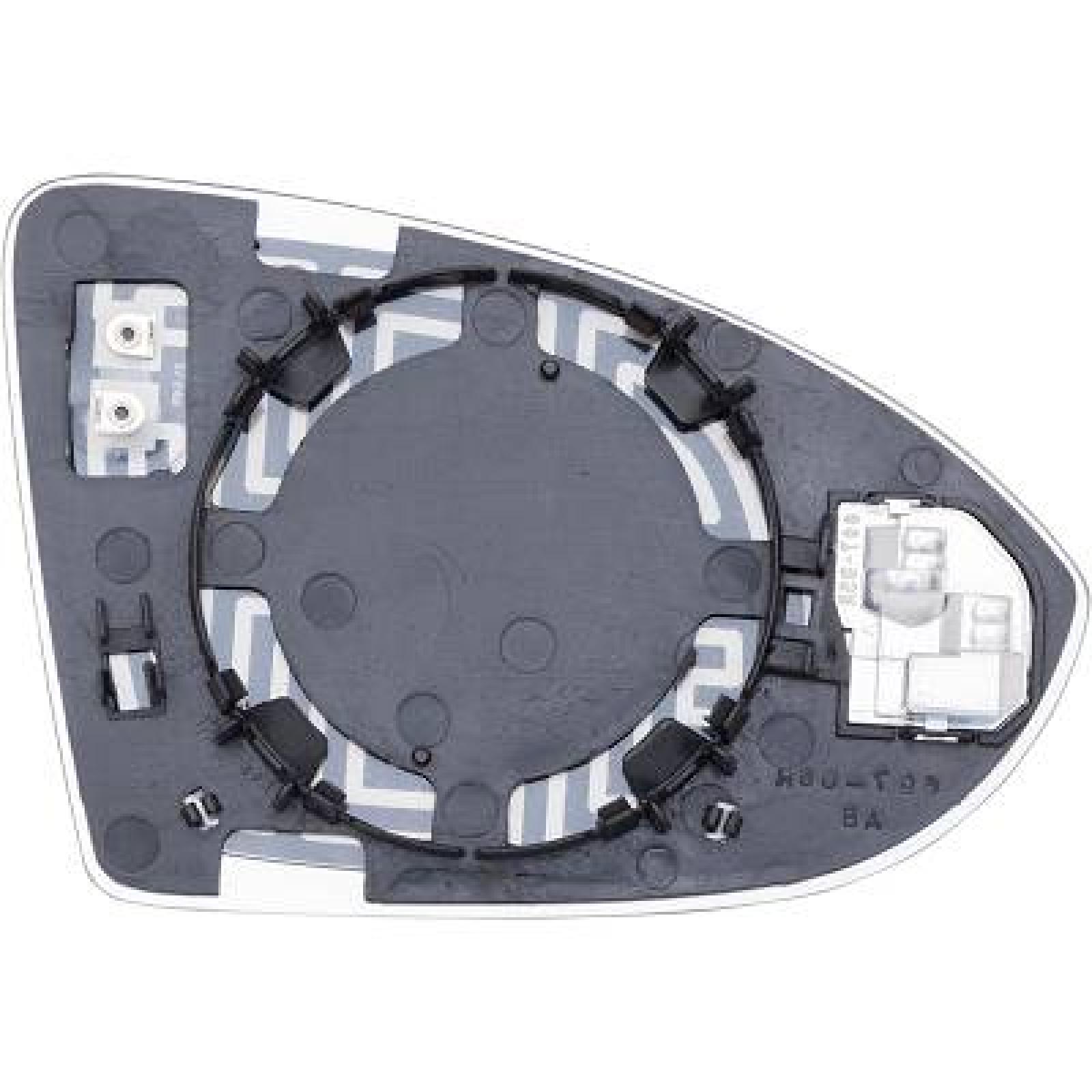 Vidro de espelho, espelho retrovisor exterior Esquerdo para Volkswagen Golf VII Berlina/Carrinha 12-17