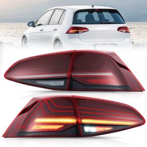Jogo de farolins traseiros Traseiro para Volkswagen Golf VII Berlina 12-17