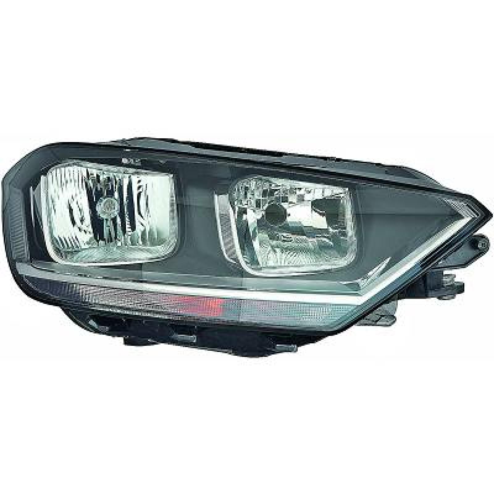 Farol principal Direito para Volkswagen Golf Sportsvan 17->>