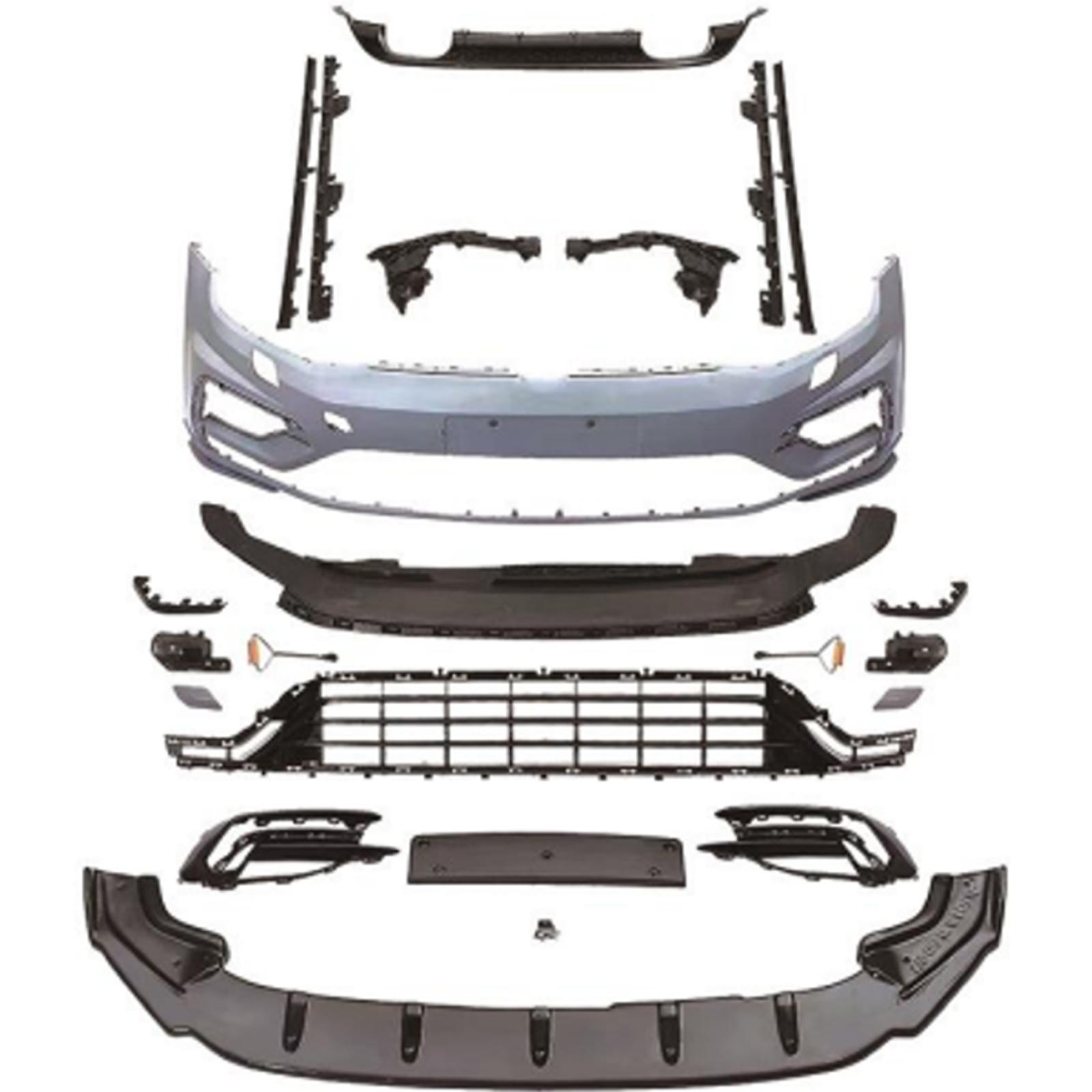 Pára-choques Traseiro para Volkswagen Golf VII Berlina 17-20
