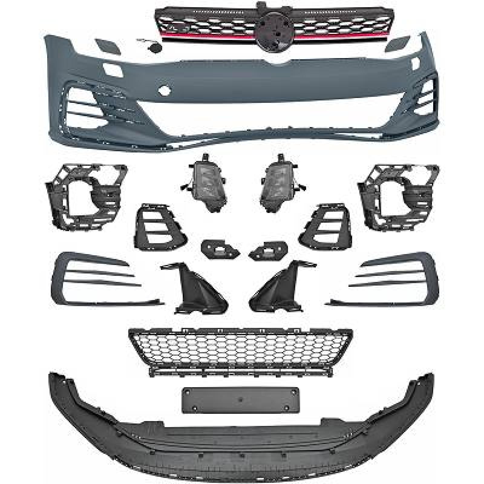 Pára-choques Dianteiro para Volkswagen Golf VII Berlina 17-20