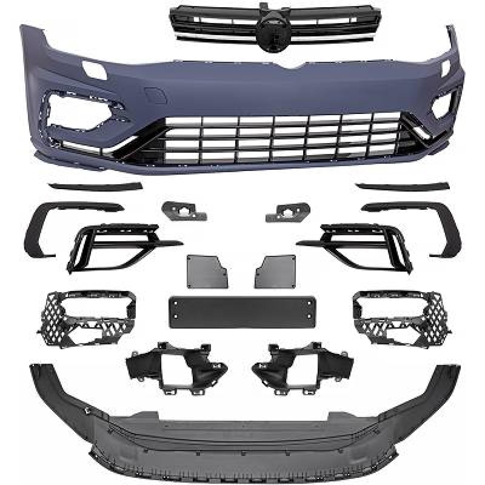 Pára-choques Dianteiro para Volkswagen Golf VII Berlina 17-20