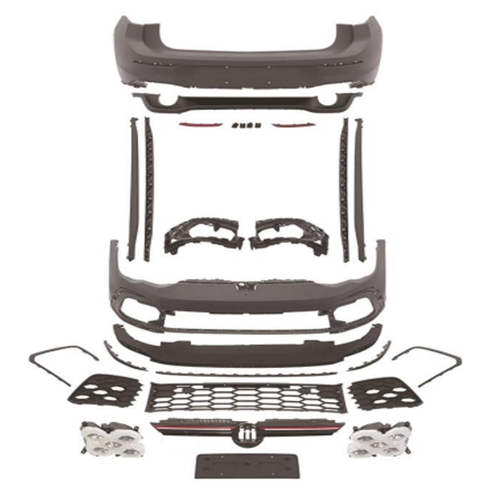Pára-choques Dianteiro para Volkswagen Golf VIII Berlina 20->>
