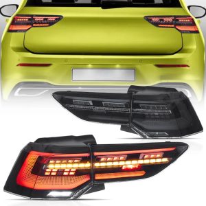 Jogo de farolins traseiros Traseiro para Volkswagen Golf VIII Berlina 20->>