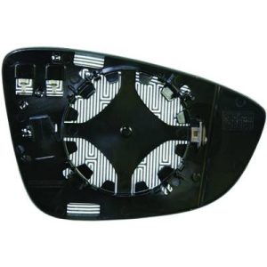 Vidro de espelho, espelho retrovisor exterior Esquerdo para Volkswagen Scirocco 08->>