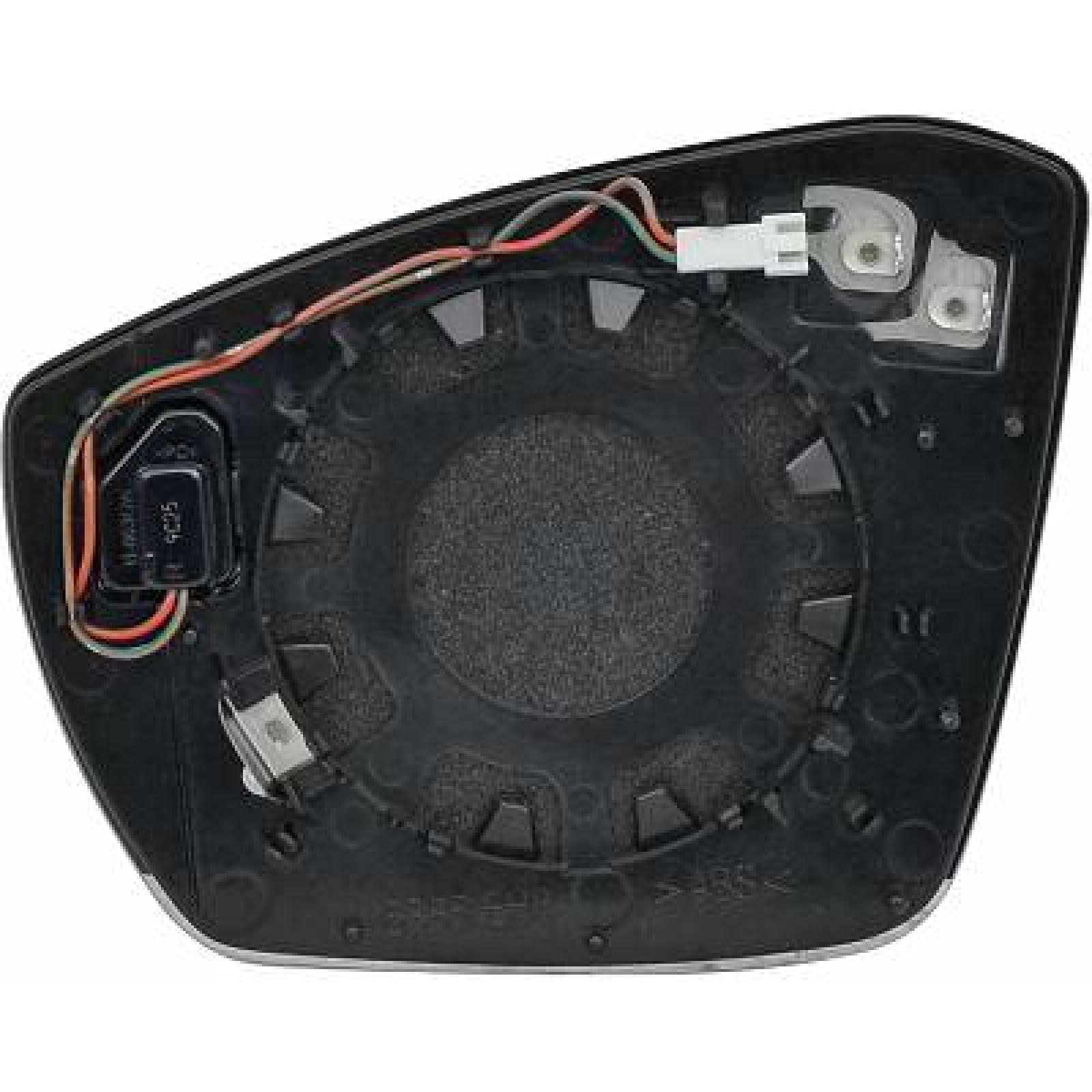 Vidro de espelho, espelho retrovisor exterior Direito para Volkswagen T-Roc 22->>
