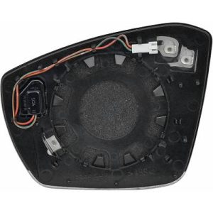 Vidro de espelho, espelho retrovisor exterior Direito para Volkswagen T-Roc 22->>