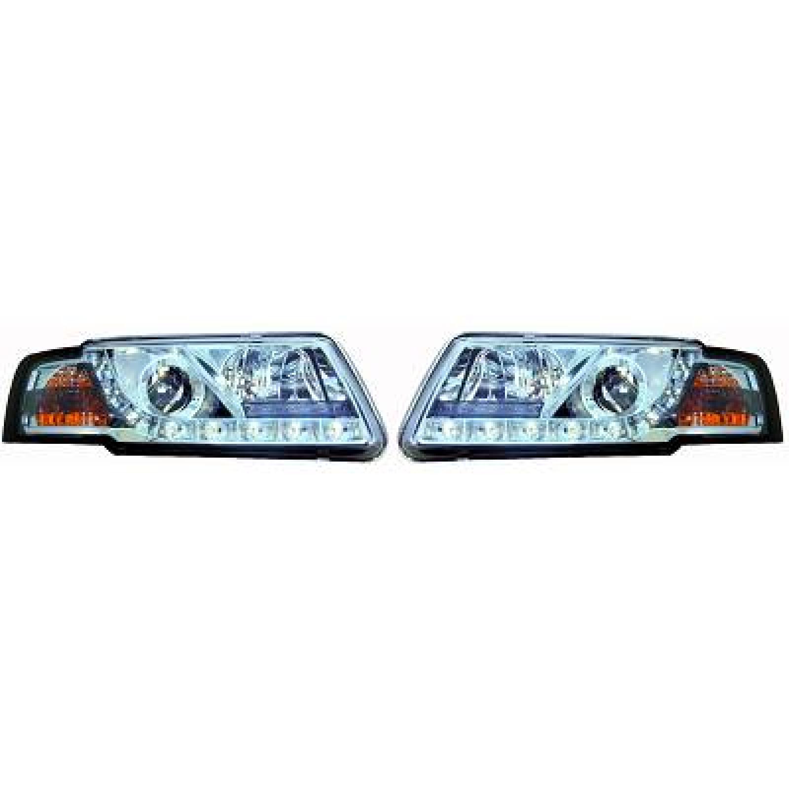Jogo de faróis principais para Volkswagen Passat B5 96-00