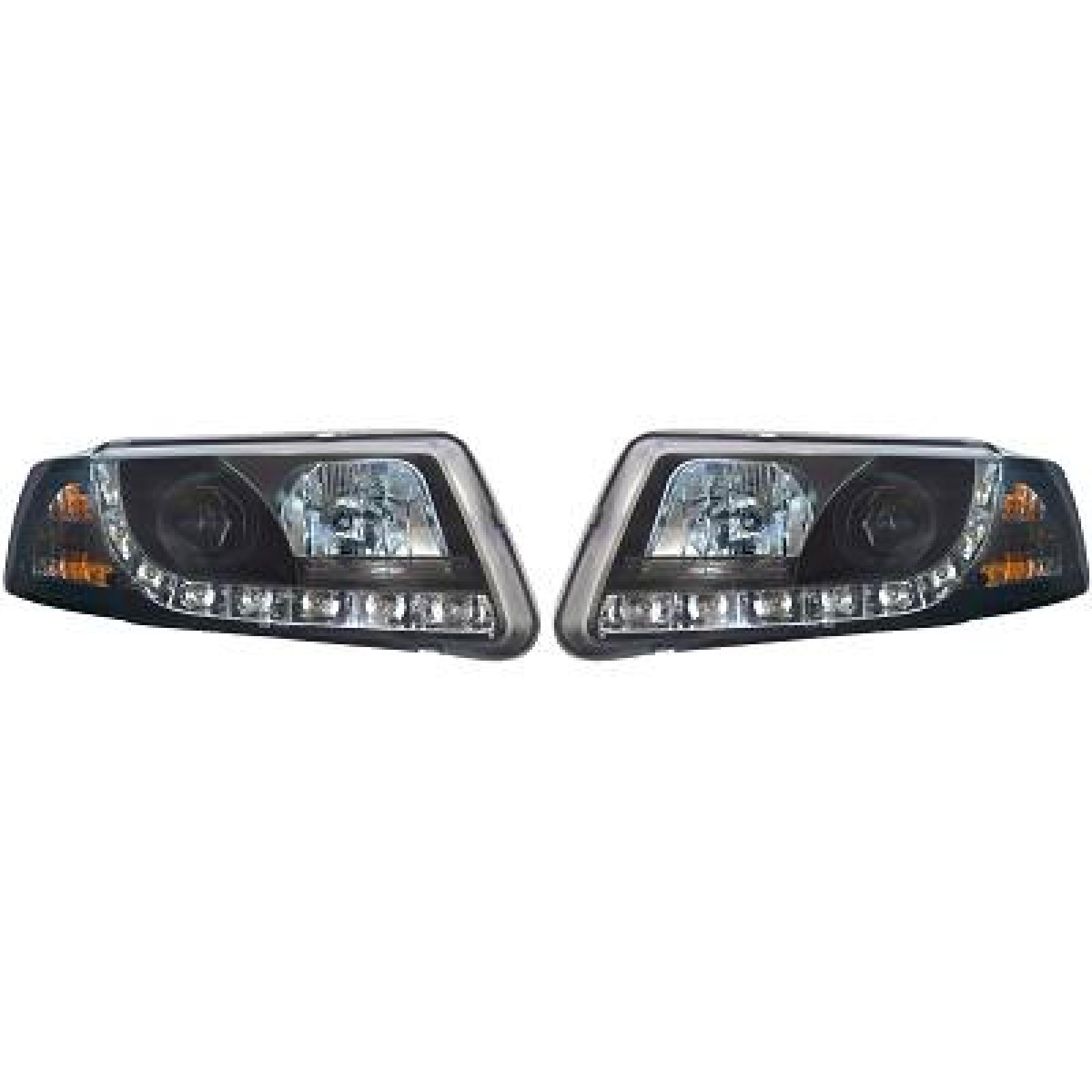 Jogo de faróis principais para Volkswagen Passat B5 96-00