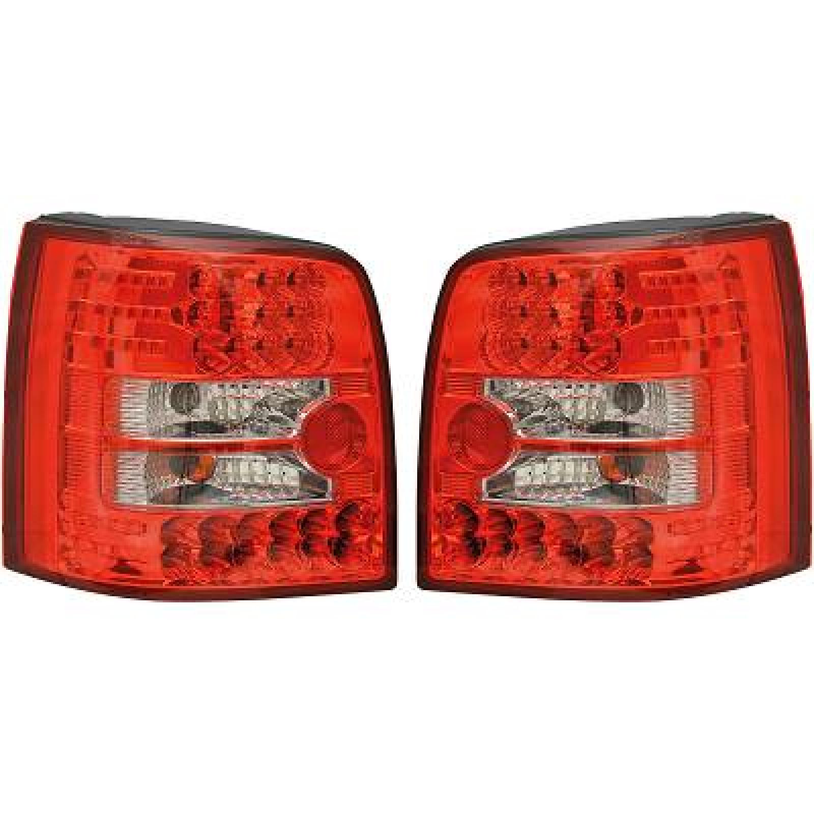 Jogo de farolins traseiros para Volkswagen Passat B5 96-00
