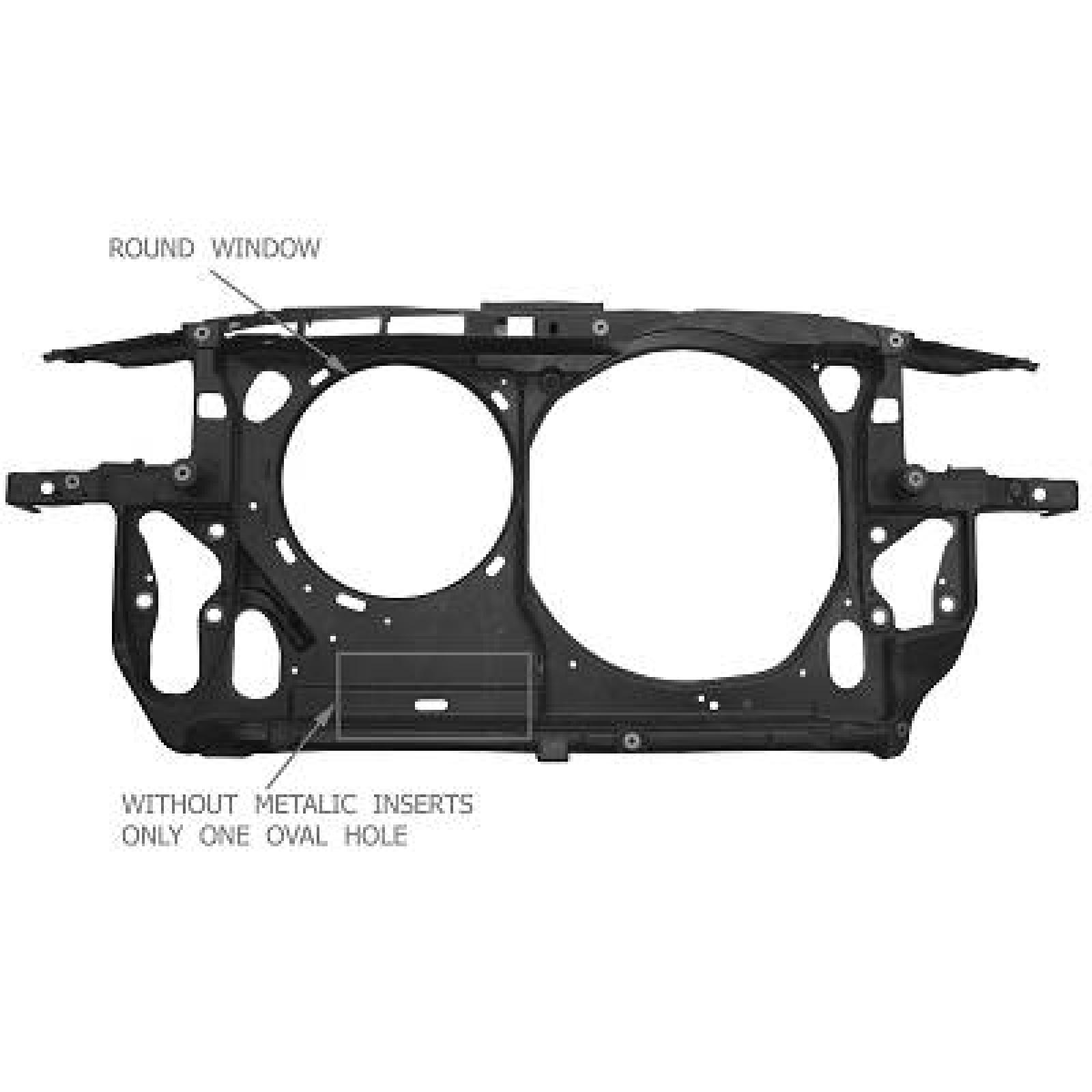 Revestimento dianteiro para Volkswagen Passat Berlina/Carrinha (Typ3BG) 00-05