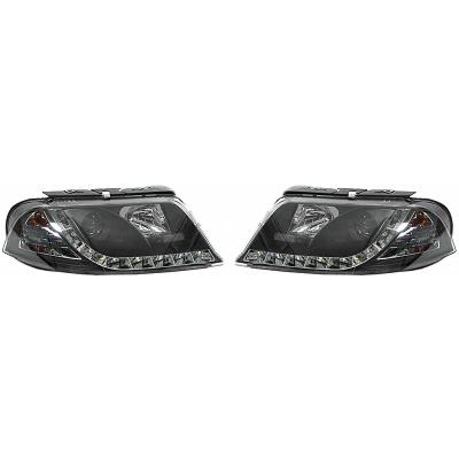 Jogo de faróis principais para Volkswagen Passat Berlina/Carrinha (Typ3BG) 00-05