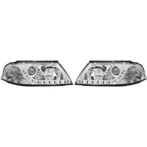 Jogo de faróis principais para Volkswagen Passat Berlina/Carrinha (Typ3BG) 00-05
