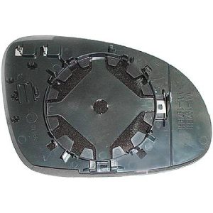 Vidro de espelho, espelho retrovisor exterior Direito para Skoda Superb 02-08