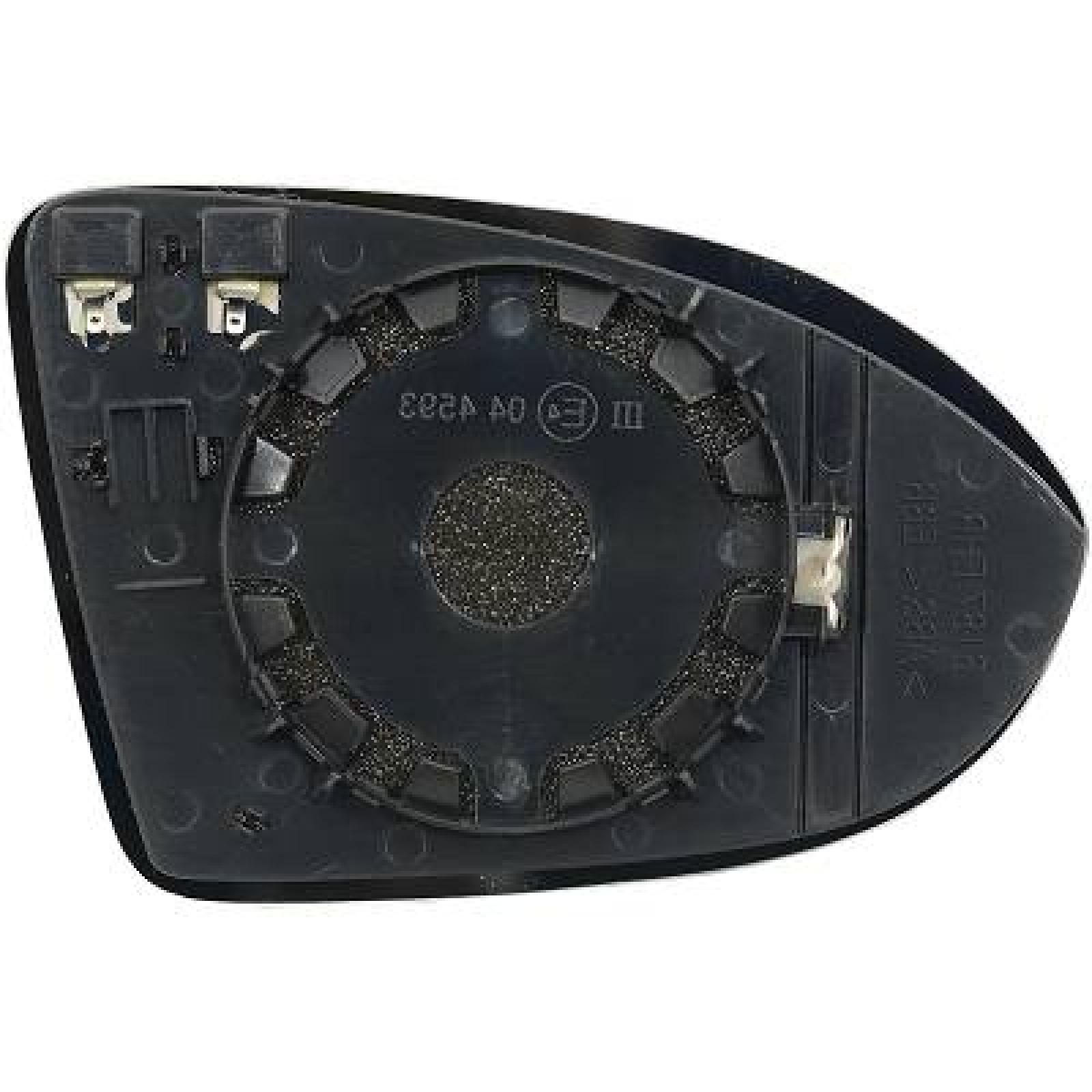 Vidro de espelho, espelho retrovisor exterior Esquerdo para Volkswagen Arteon 17->>