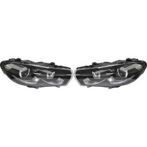 Jogo de faróis principais para Volkswagen Scirocco 08 - 03.14