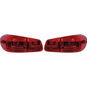 Jogo de farolins traseiros para Volkswagen Tiguan 11-16