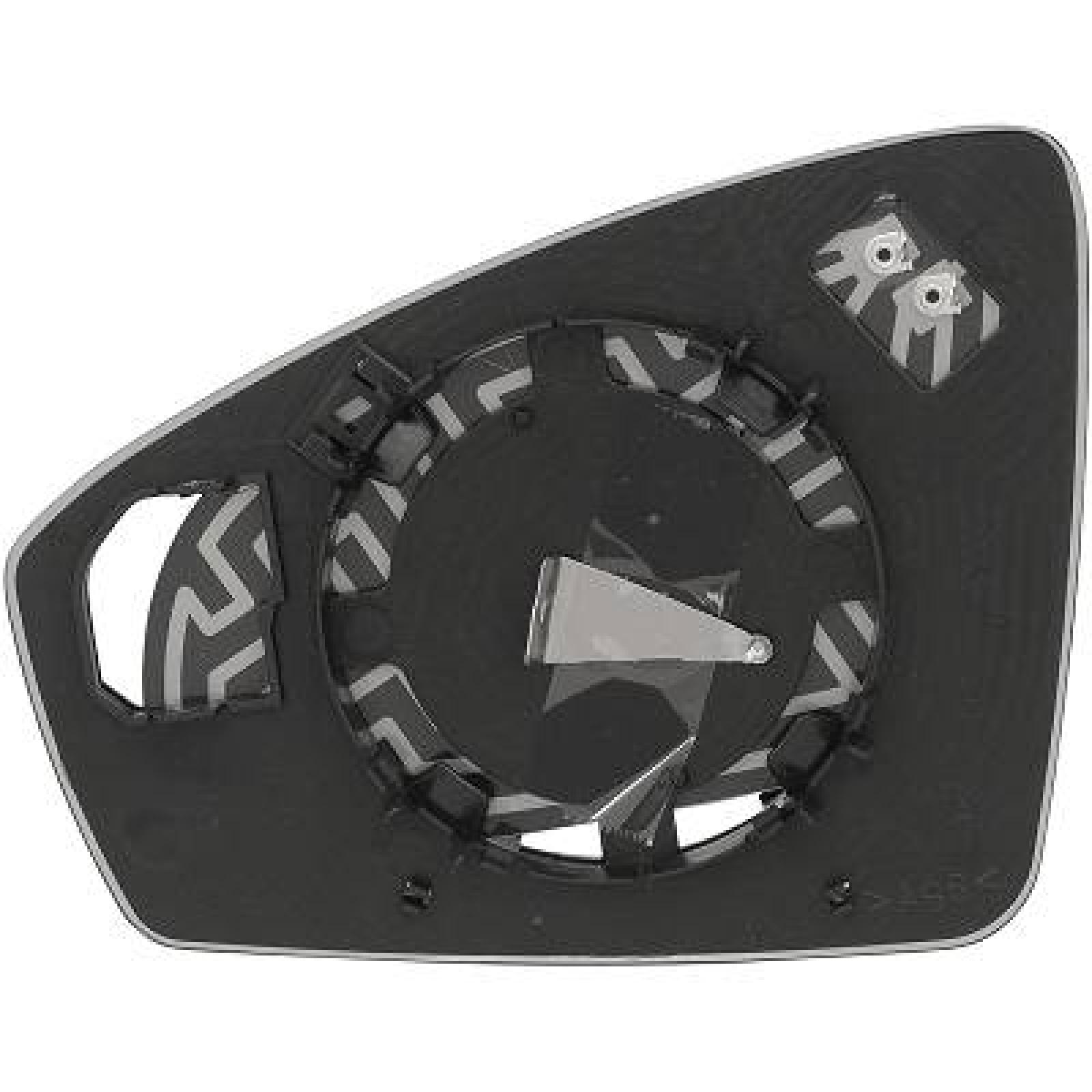 Vidro de espelho, espelho retrovisor exterior Direito para Volkswagen Tiguan (AD1) 16-20