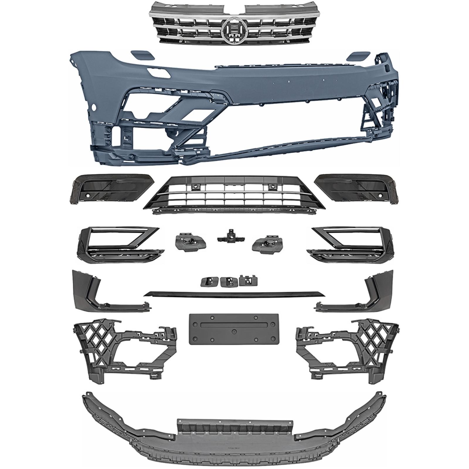 Pára-choques Dianteiro para Volkswagen Tiguan 16-20