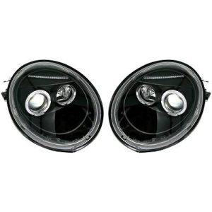 Jogo de faróis principais para Volkswagen New Beetle 97-10