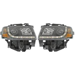 Jogo de faróis principais para Volkswagen T4 Caravelle/Multivan 96-03