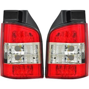 Jogo de farolins traseiros para Volkswagen T5 Multivan/Caravelle 03-10