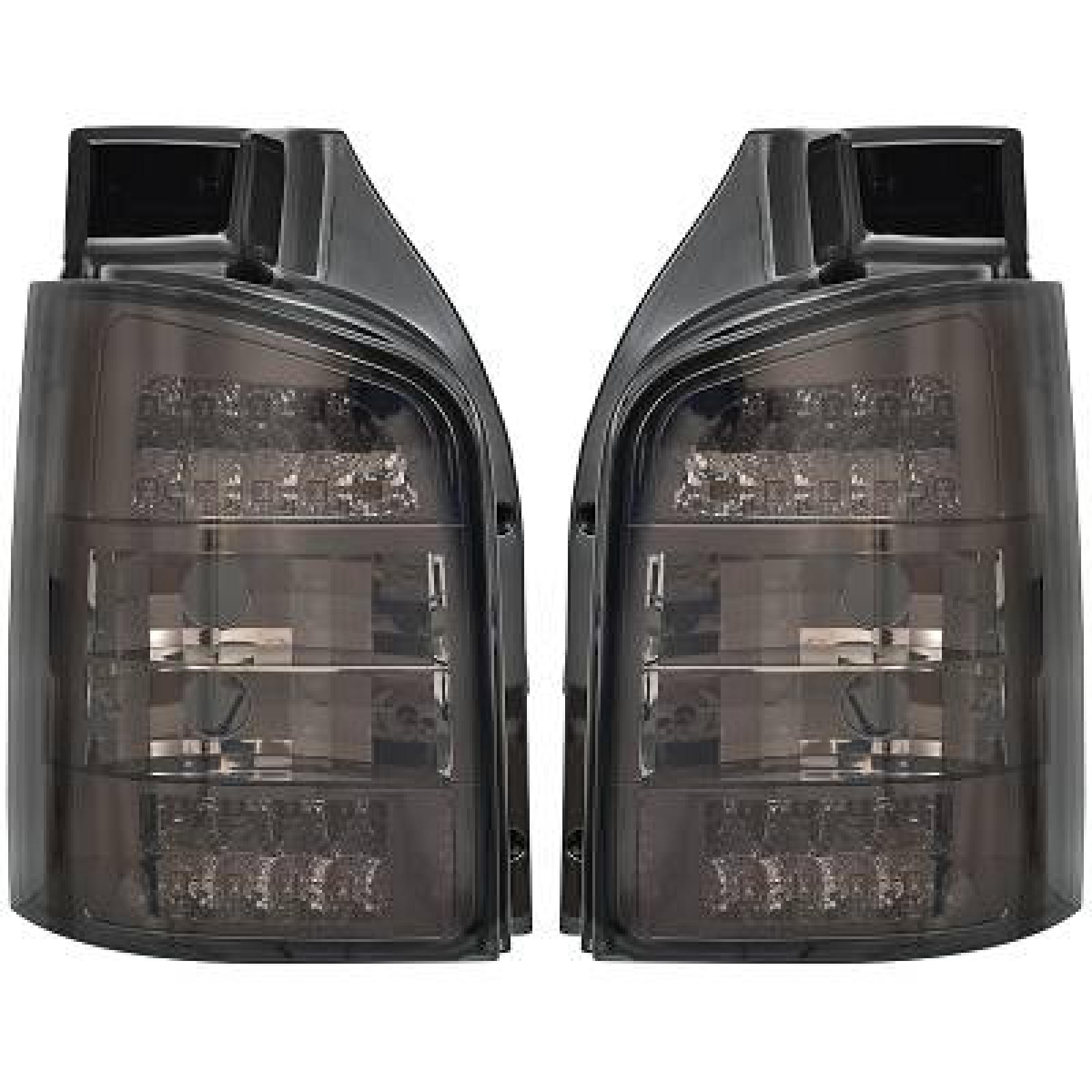 Jogo de farolins traseiros para Volkswagen T5 Multivan/Caravelle 03-10