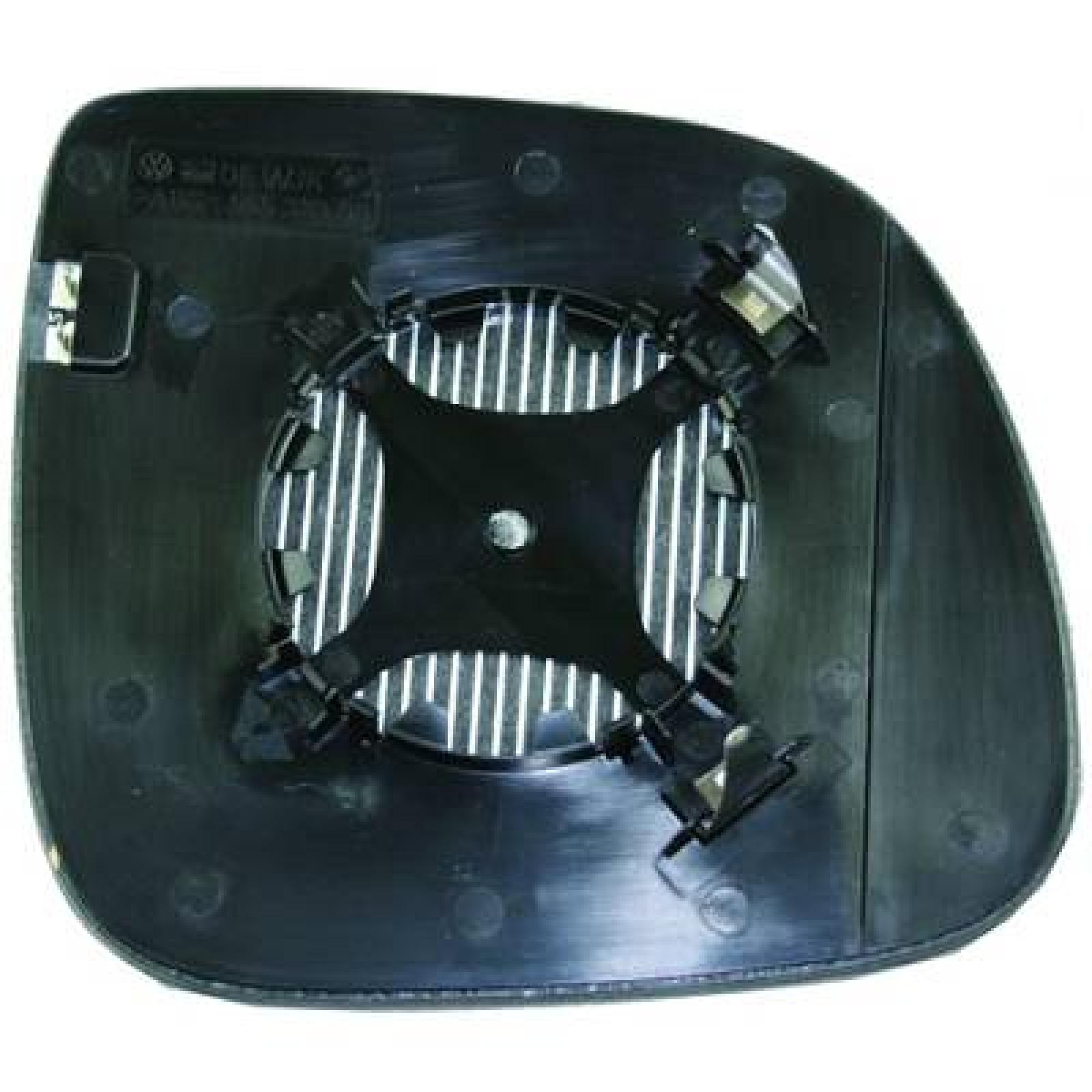 Vidro de espelho, espelho retrovisor exterior Direito para Volkswagen T5 Multivan/Caravelle 09-15