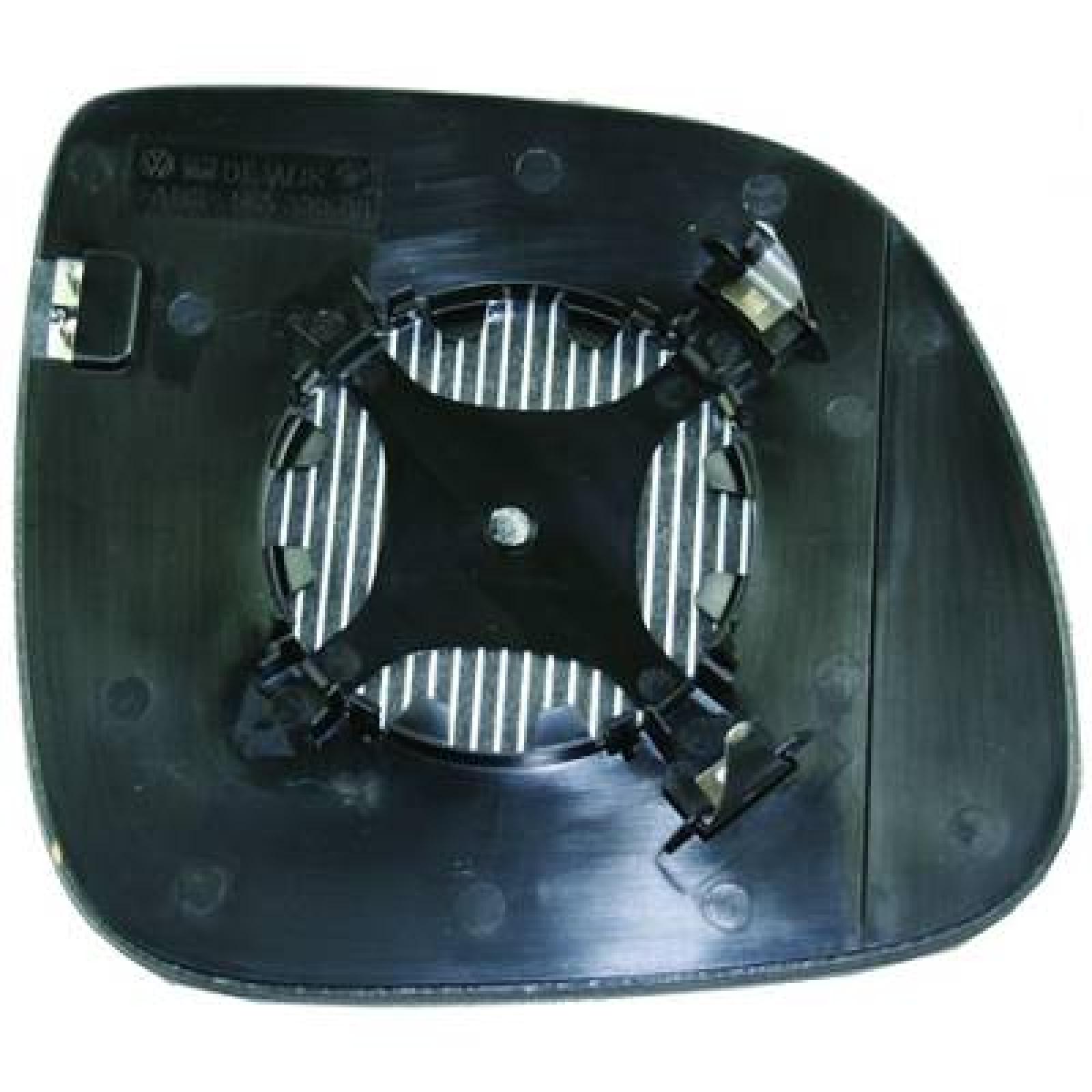 Vidro de espelho, espelho retrovisor exterior Esquerdo para Volkswagen T5 Multivan/Caravelle 09-15