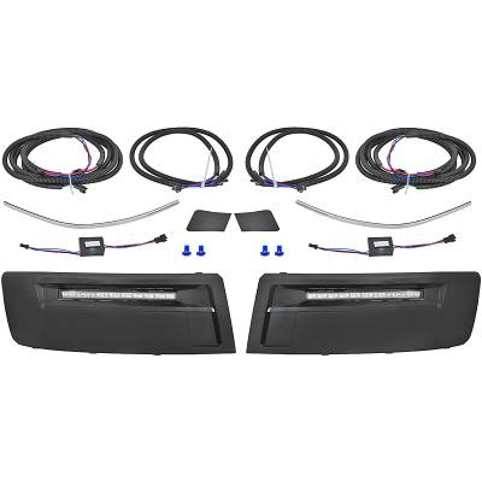 Jogo de luzes de circulação diurna para Volkswagen T5 Multivan/Caravelle 09-15