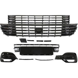 Grelha de radiador para Volkswagen T6 Multivan/Caravelle 19->>