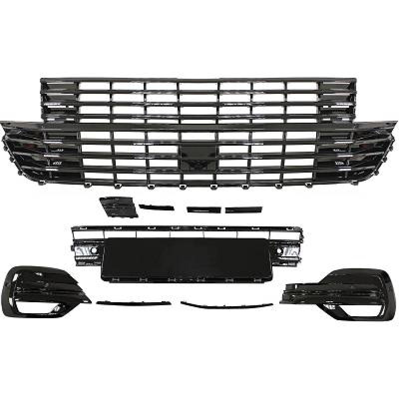 Grelha de radiador para Volkswagen T6 Multivan/Caravelle 19->>