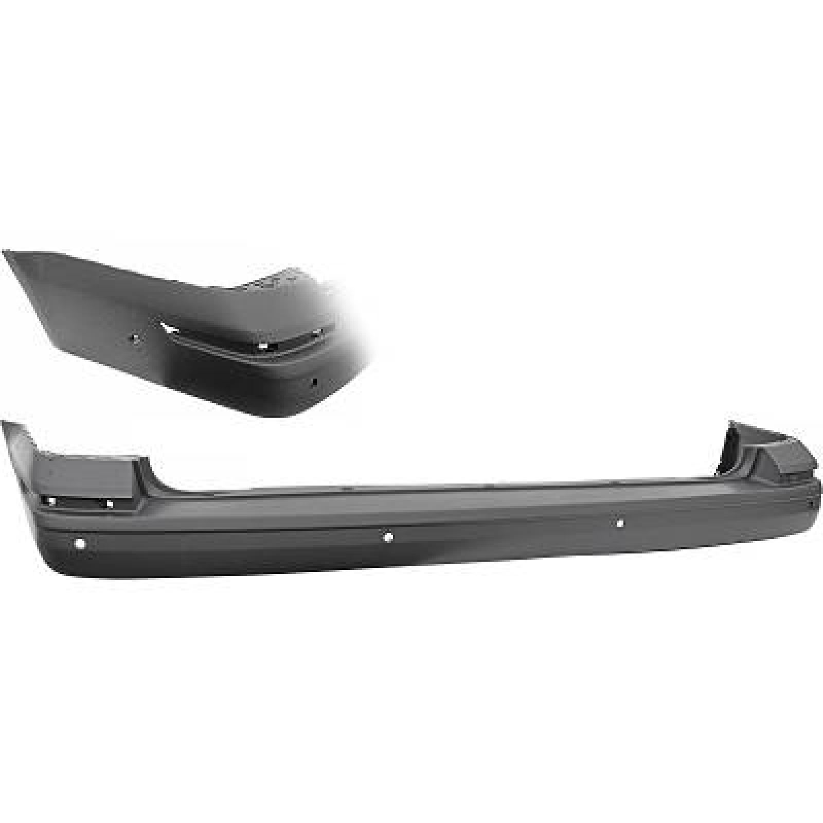 Pára-choques Traseiro para Volkswagen T6 Multivan/Caravelle 19->>