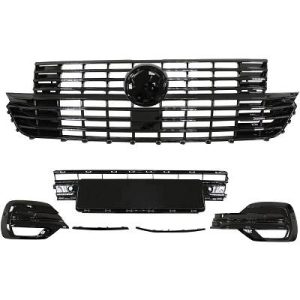 Grelha de radiador para Volkswagen T6 Multivan/Caravelle 19->>