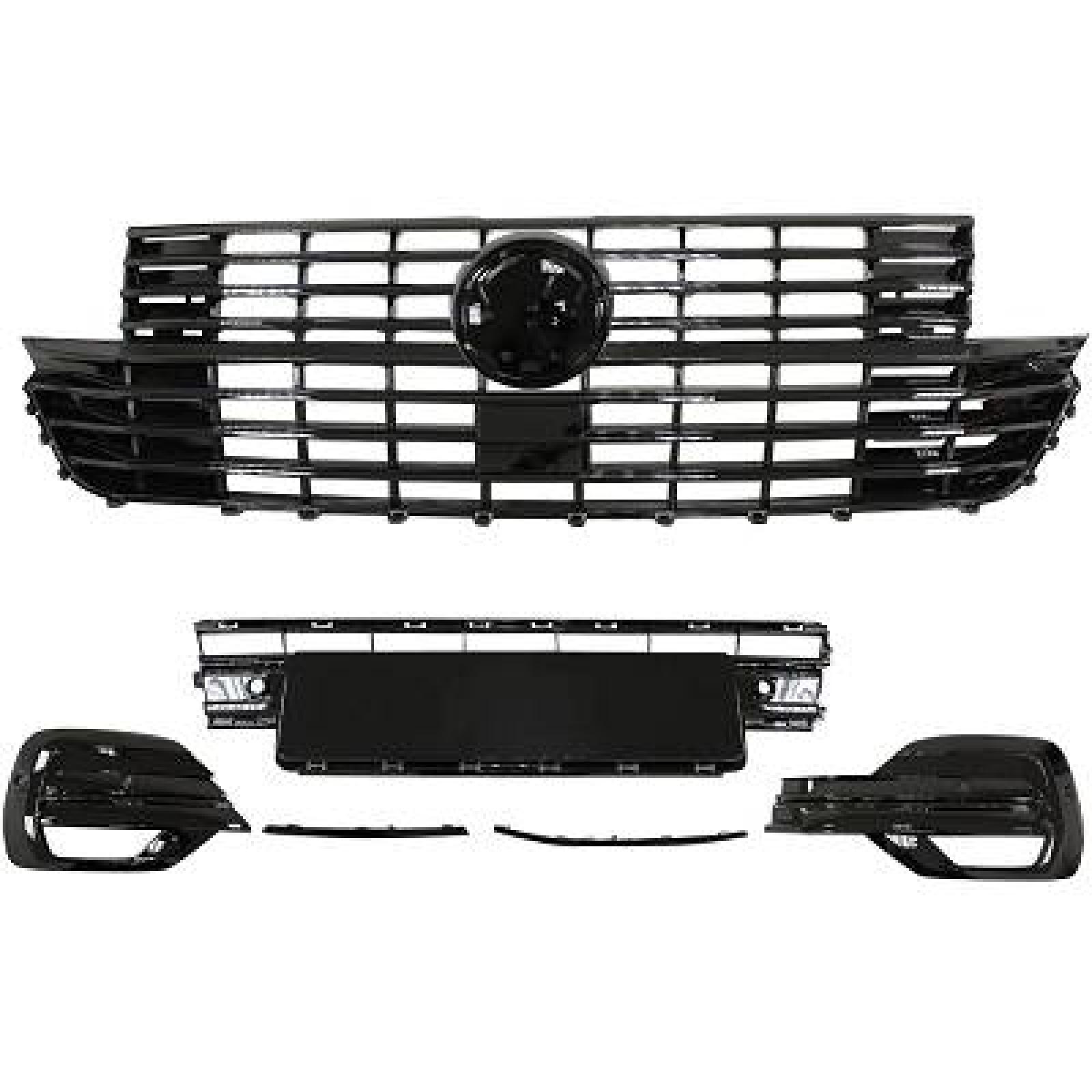 Grelha de radiador para Volkswagen T6 Multivan/Caravelle 19->>