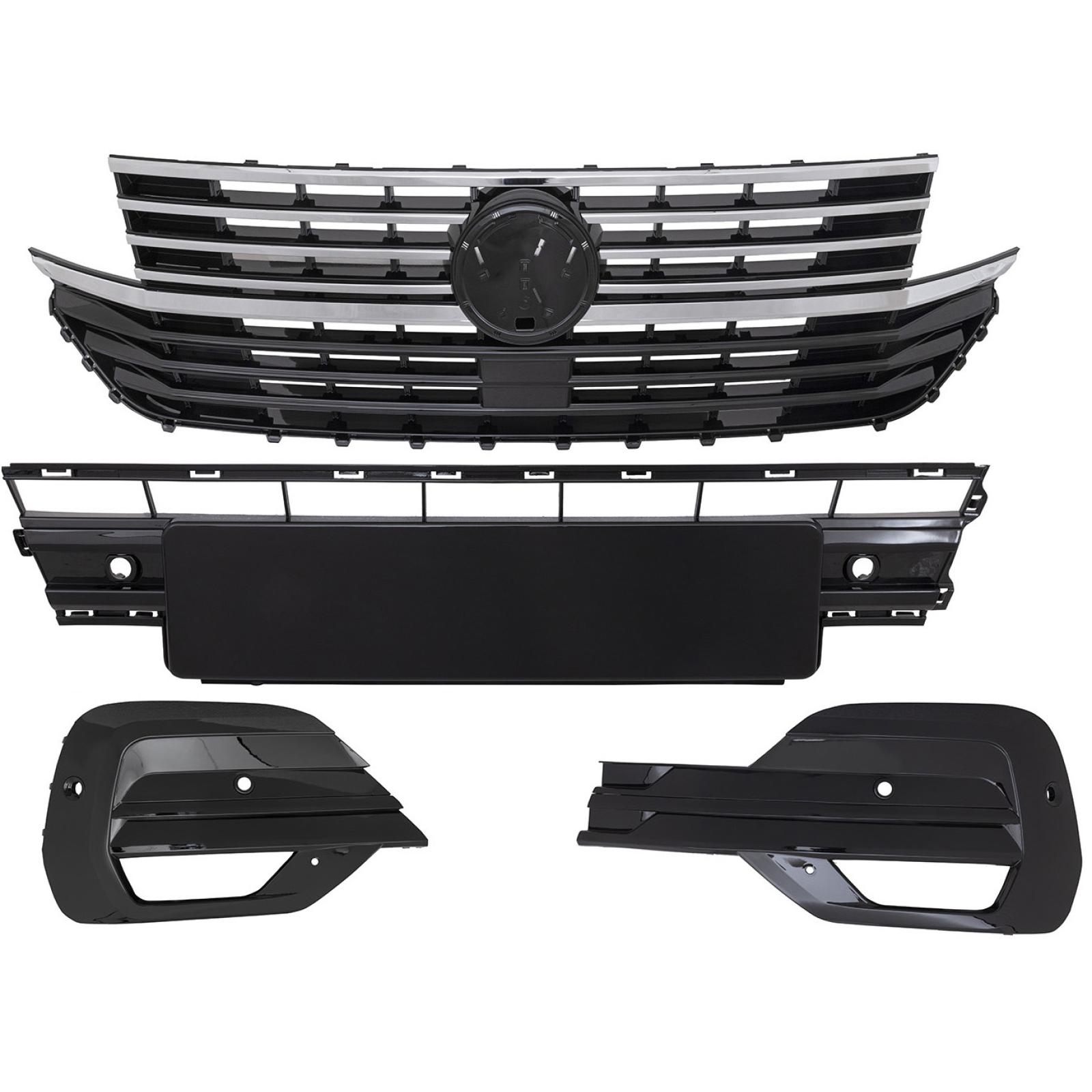 Grelha de radiador para Volkswagen T6 Multivan/Caravelle 19->>
