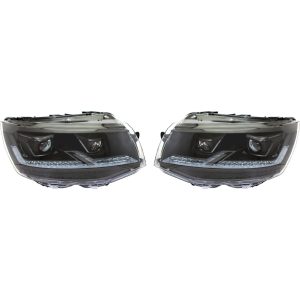 Jogo de faróis principais para Volkswagen T6 Multivan/Caravelle 15-19