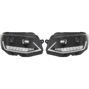 Jogo de faróis principais para Volkswagen T6 Multivan/Caravelle 15-19