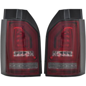 Jogo de farolins traseiros para Volkswagen T6 Multivan/Caravelle 15-19
